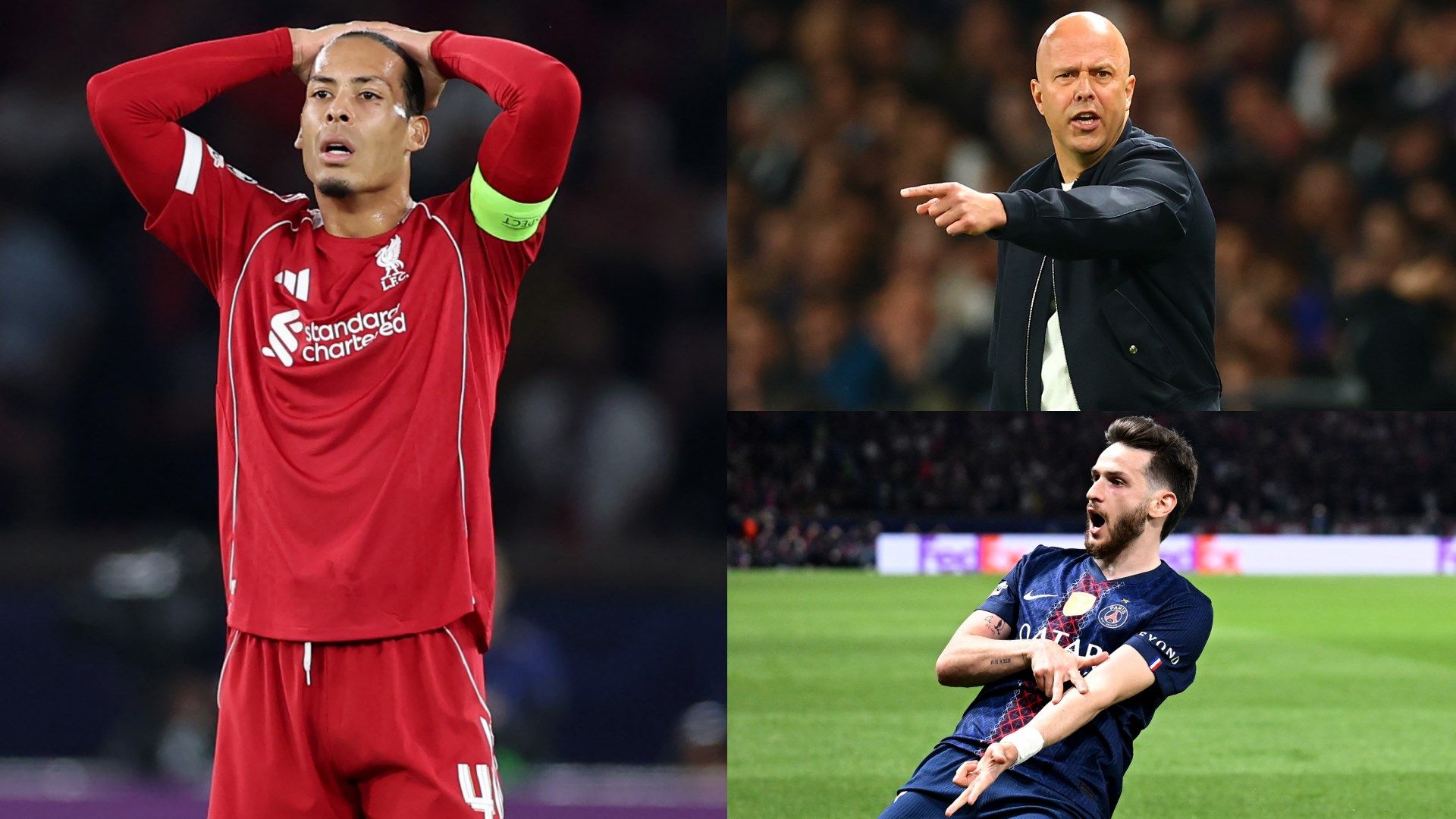 リヴァプール選手採点（対PSG）：フィルヒル・ファン・ダイクと